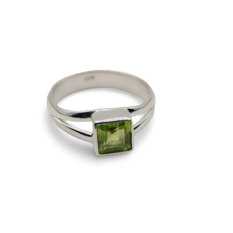 Ring - 925 Sterling Silver - Peridot 6