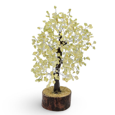 Home Decor - Gem Tree - Peridot - 10-12"H - 500 Beads