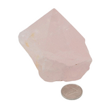 Stone - Crystal Point - Brazilian Rose Quartz - Tumbled Top