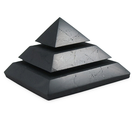 Pyramid – Shungite Pyramid Saqqara – 5 cm