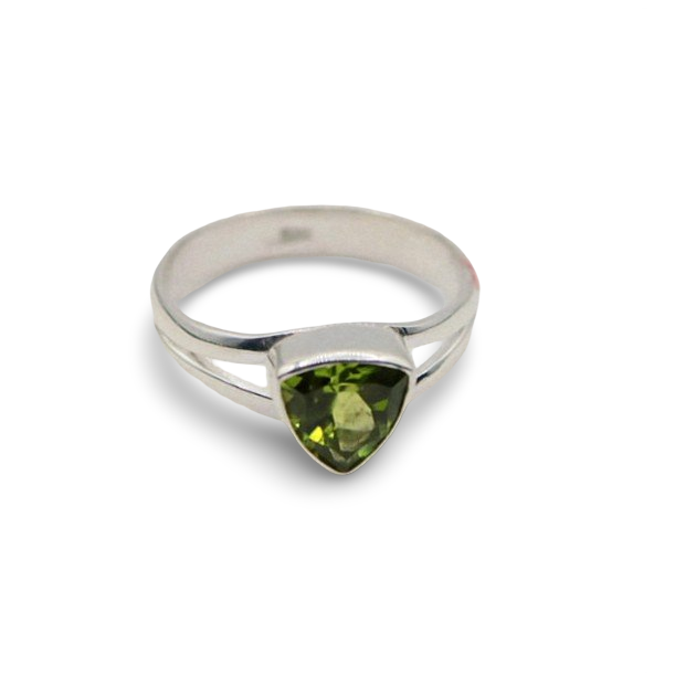 Ring - 925 Sterling Silver - Peridot 7