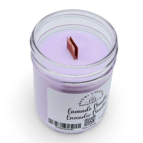 Scented Candles - Lavender Vanilla - Wood Wick