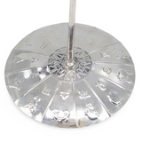 Stone - Yooperlite Moon Shape with Astrological Metal Stand