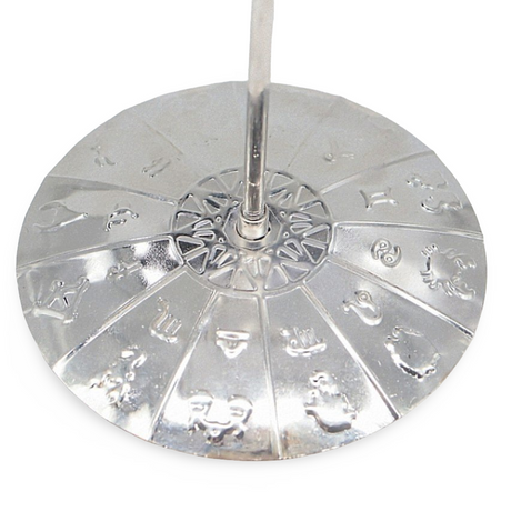 Stone - Yooperlite Moon Shape with Astrological Metal Stand