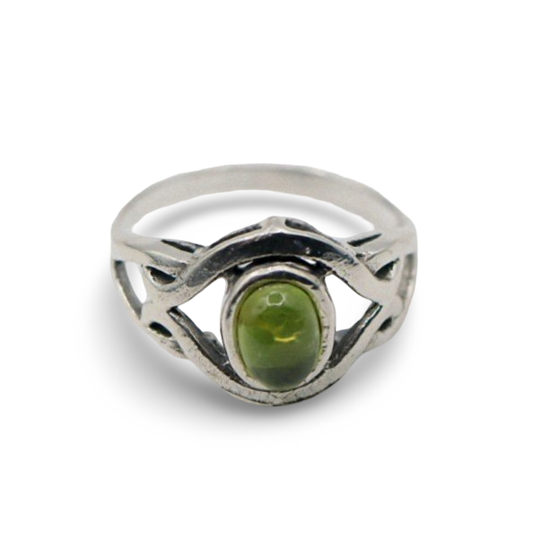 Ring - 925 Sterling Silver - Peridot 8