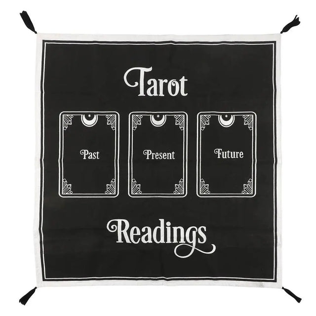 Home Decor - Altar Cloth - 3 Card Tarot Spread