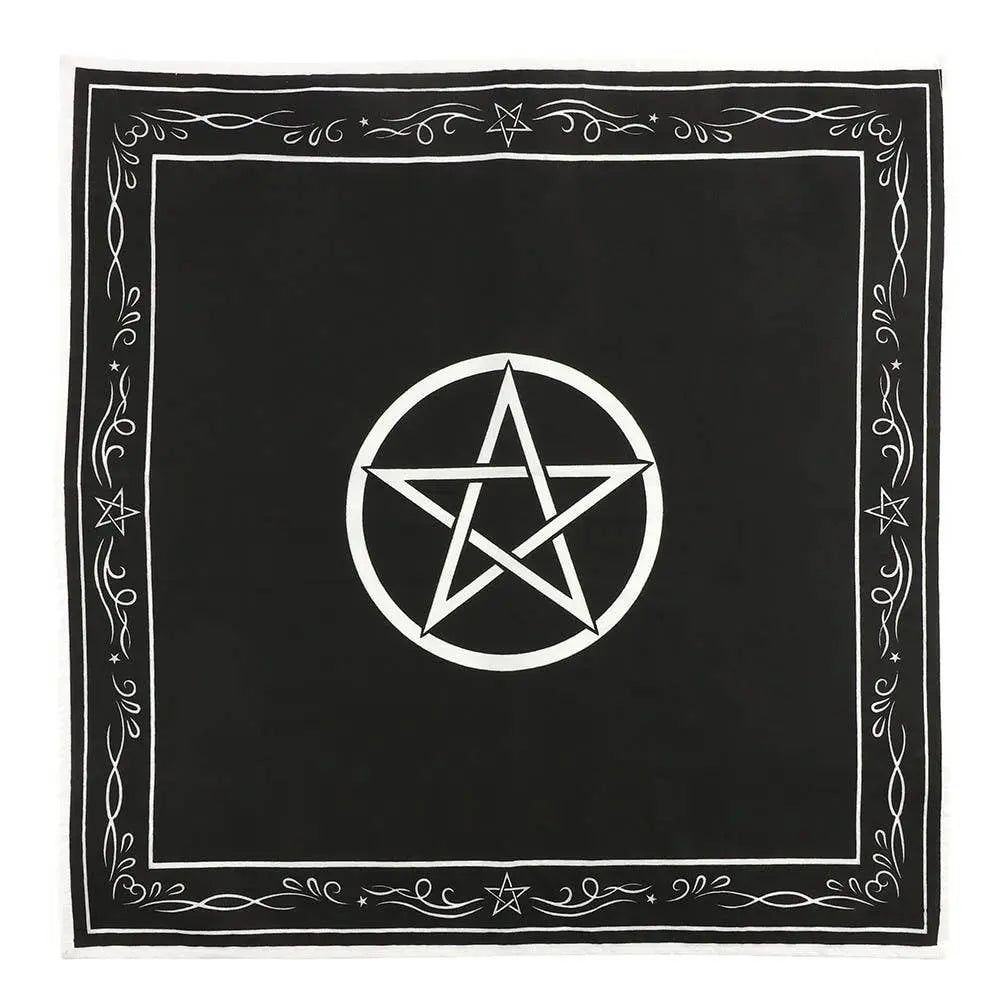 70x70 Pentagram Altar Cloth - -Aromes Evasions 