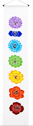 Banner -7 Chakras -White