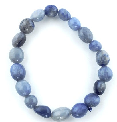 Bracelet -Blue Aventurine -Natural Shape