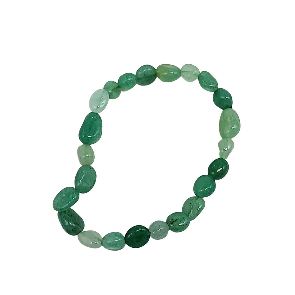 Bracelet -Green Aventurine -Small Natural Shape Stone