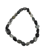 Bracelet -Blue Tiger Eye -Small Natural Shape Stones