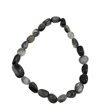 Bracelet -Blue Tiger Eye -Small Natural Shape Stones