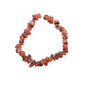Bracelet -Carnelian -Chips