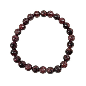 Bracelet - Garnet - 8mm