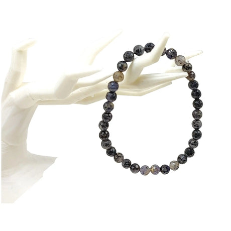 Bracelet -Iolite -6mm