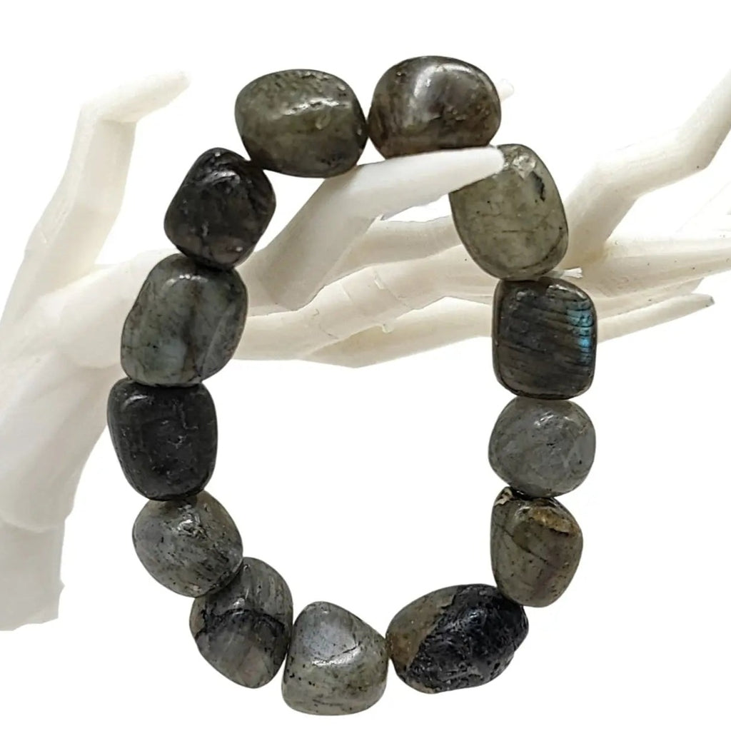Bracelet -Labradorite -Natural Shape Stone