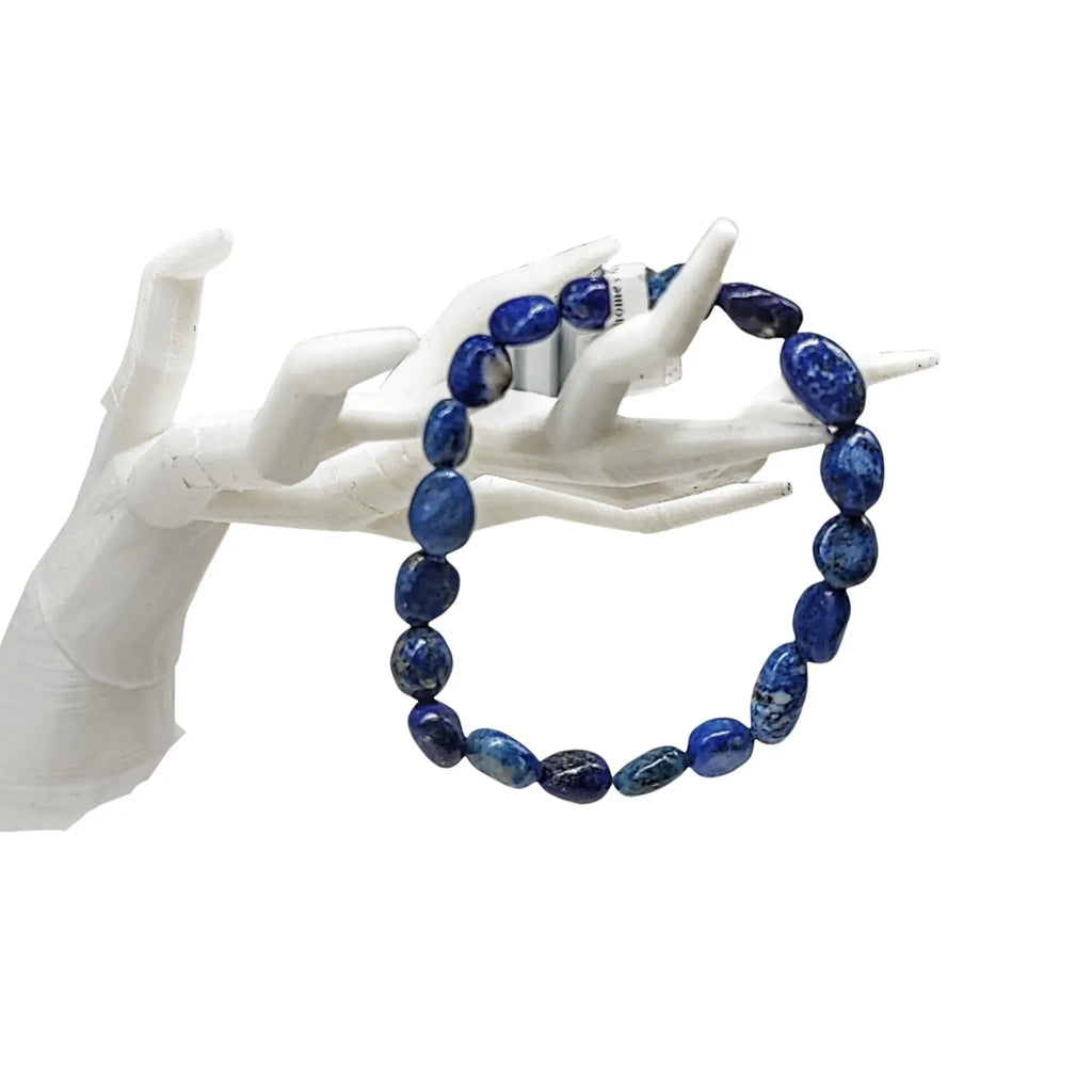 Bracelet -Lapis Lazuli -Small Natural Shape Stone Arômes & Évasions.