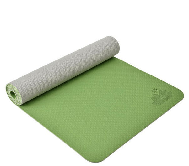 CLEARANCE -Yoga Accessories -Mattress -Green -6mm Yoga Matt Aromes Evasions 