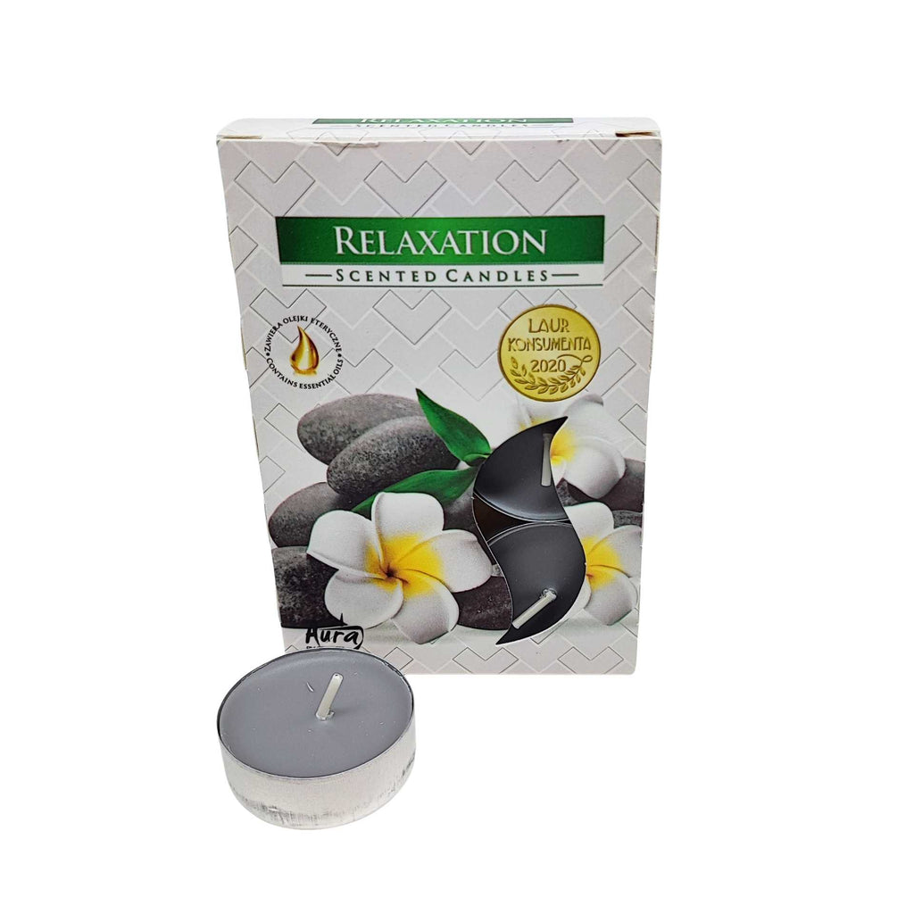 Candle -Scented Tealights -Set of 6 -Relaxation