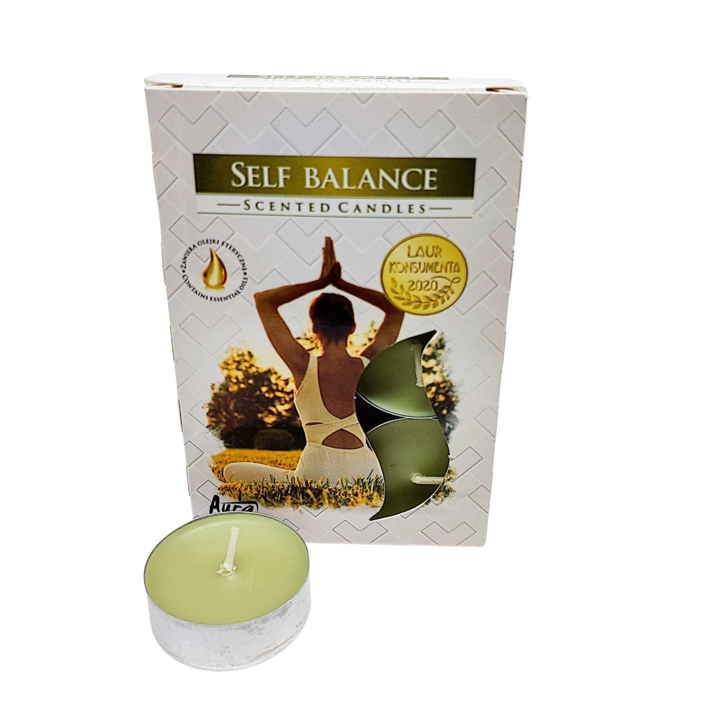 Candle -Scented Tealights -Set of 6 -Self Balance