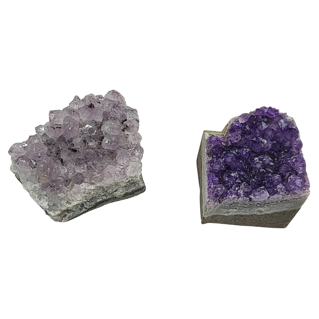 Cluster -Druzy -Amethyst -120g to 145g -Cluster -Aromes Evasions 