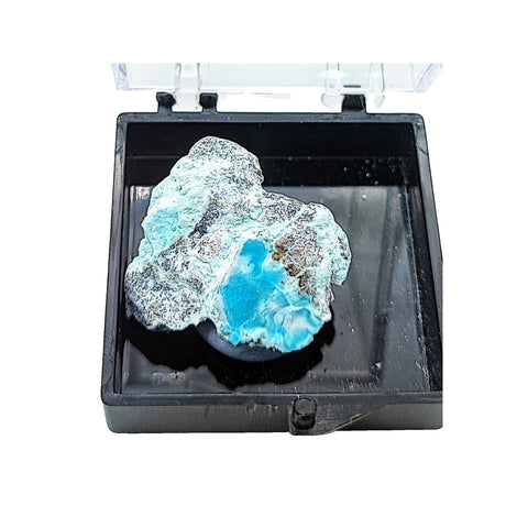 Collection Piece -Display Box -Cyanotrichite -Rough -Guizhou