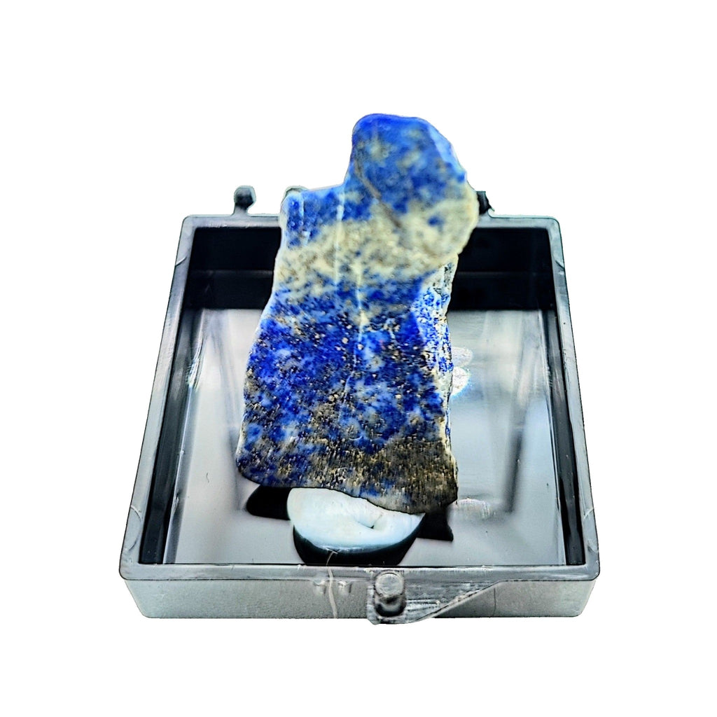Collection Piece -Display Box -Lapis Lazuli -Rough -Afghanistan -Collection Piece -Aromes Evasions 