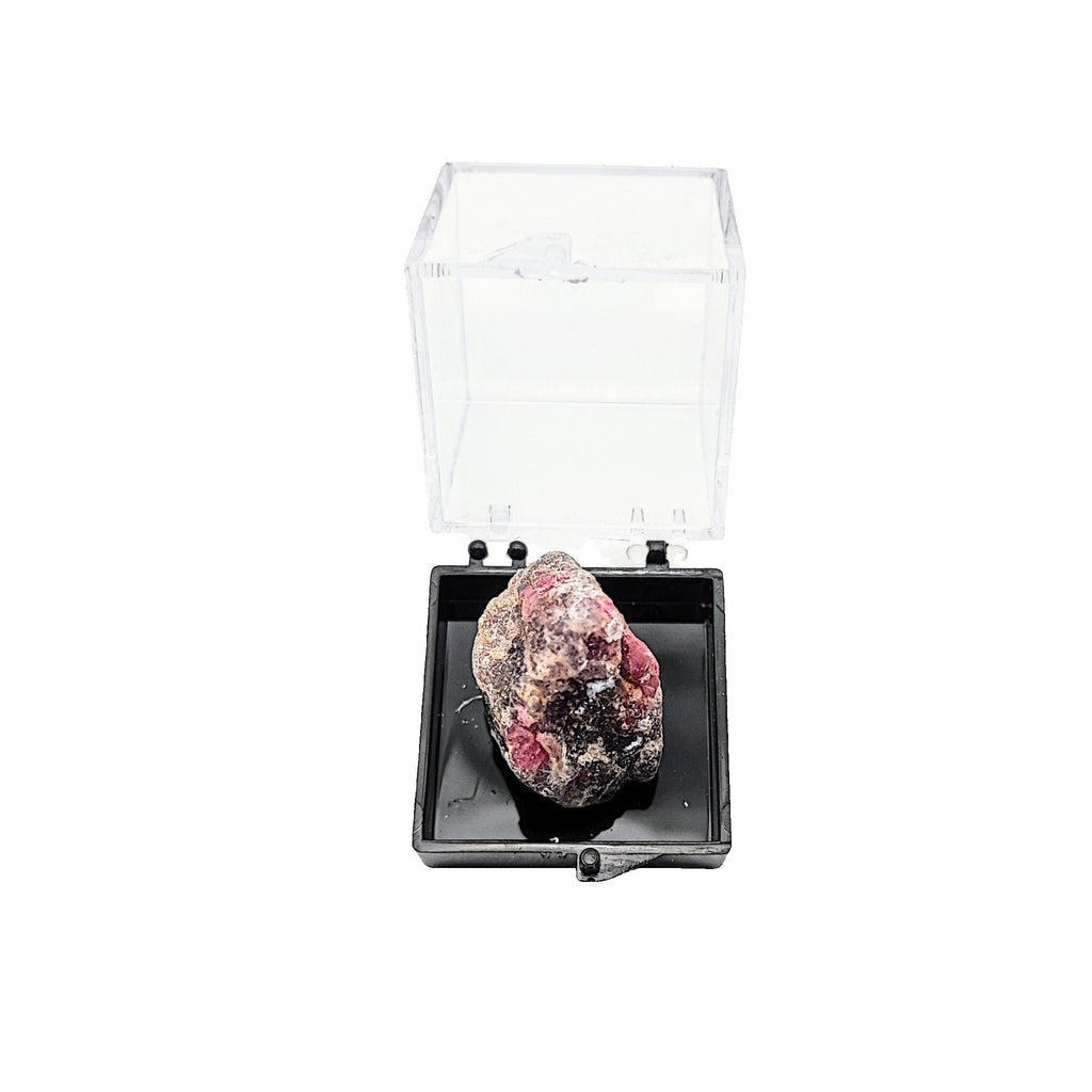 Collection Piece -Display Box -Pink Tourmaline(Rubellite) -Rough -Madagascar