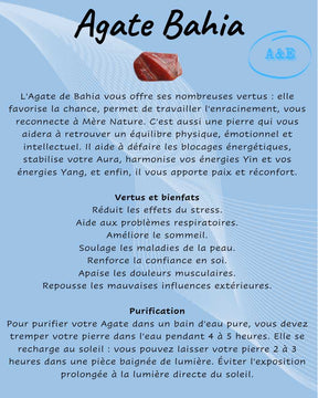 Descriptive Cards -Precious Stones & Crystals -Agate Bahia Default Title