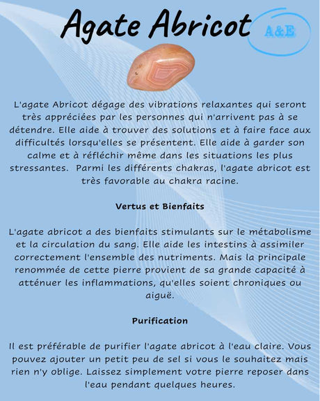 Descriptive Cards -Precious Stones & Crystals -Apricot Agate Default Title