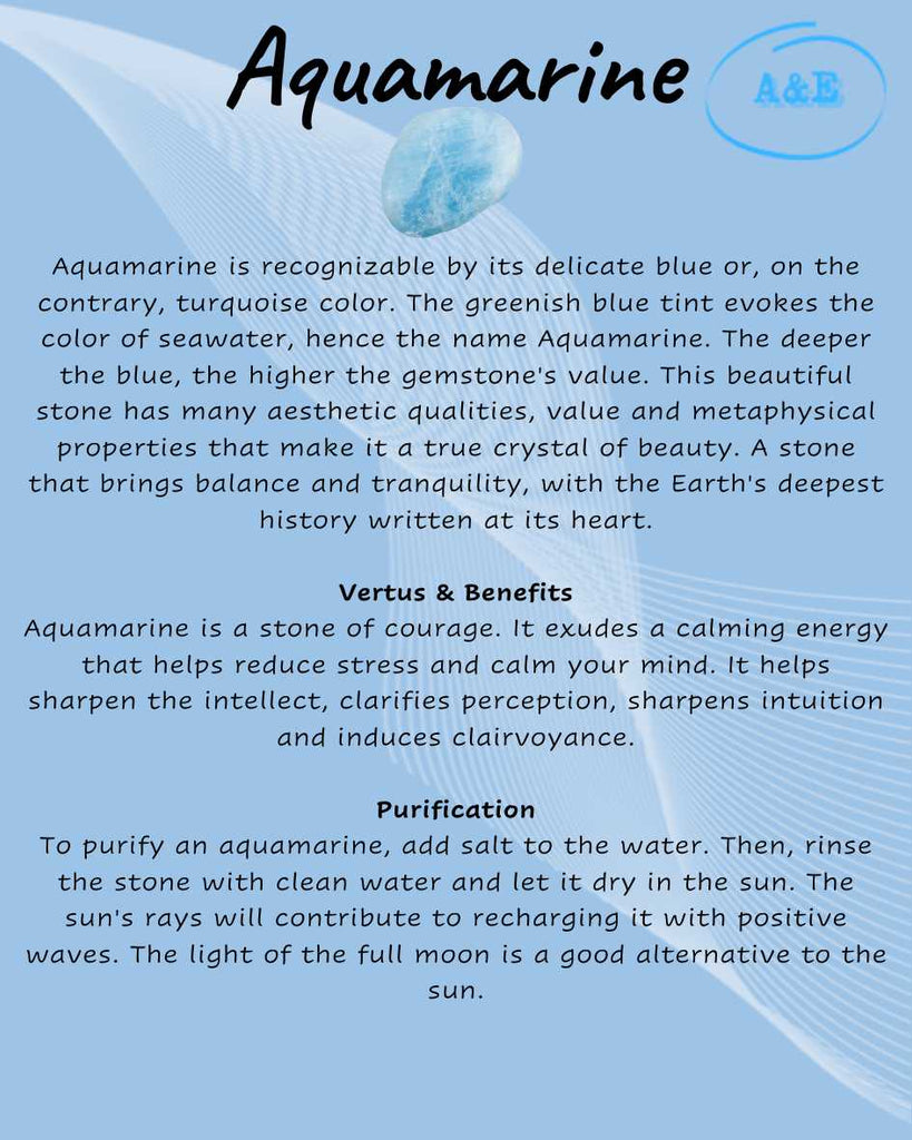 Descriptive Cards -Precious Stones & Crystals -Aquamarine