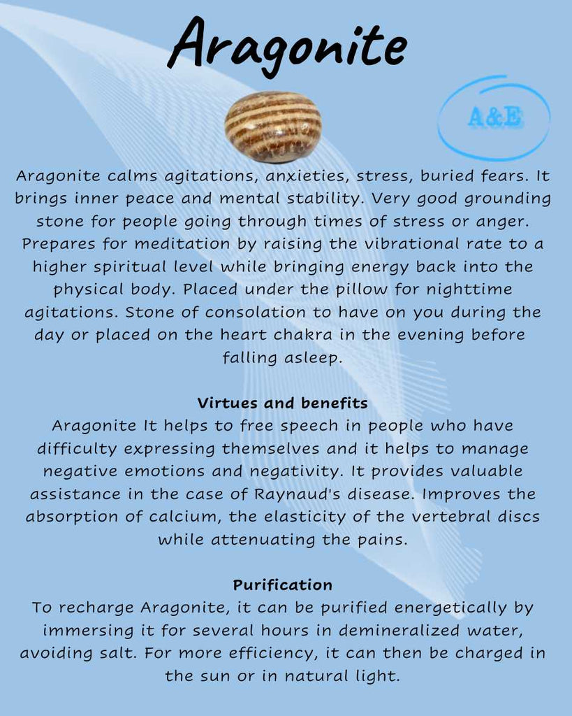 Descriptive Cards -Precious Stones & Crystals -Aragonite