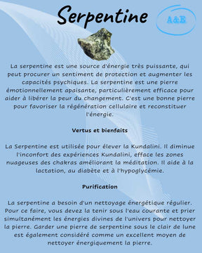 Descriptive Cards -Precious Stones & Crystals -Serpentine Default Title
