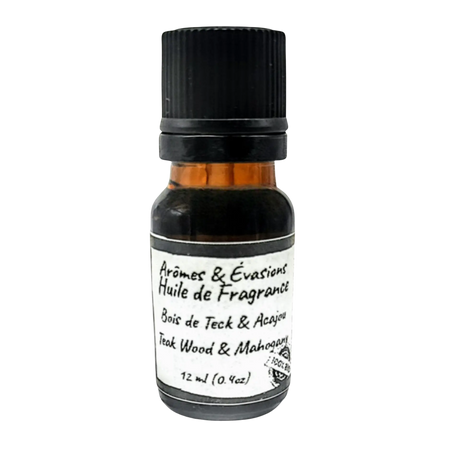 Fragrance Oil -Teak & Mahogany Wood 12 ml