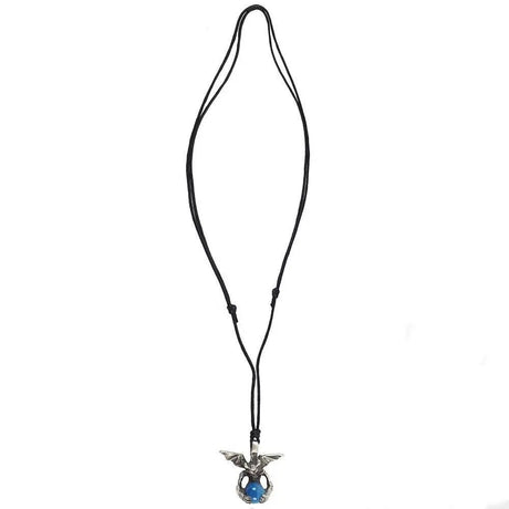 Necklace -Gothic Amulet Charm -Snakes