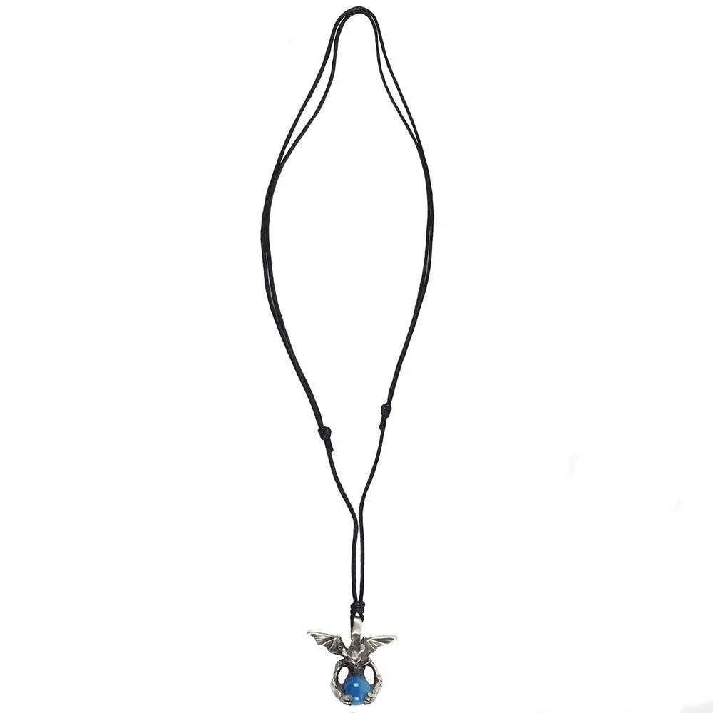 Necklace -Gothic Amulet Charm -Snakes