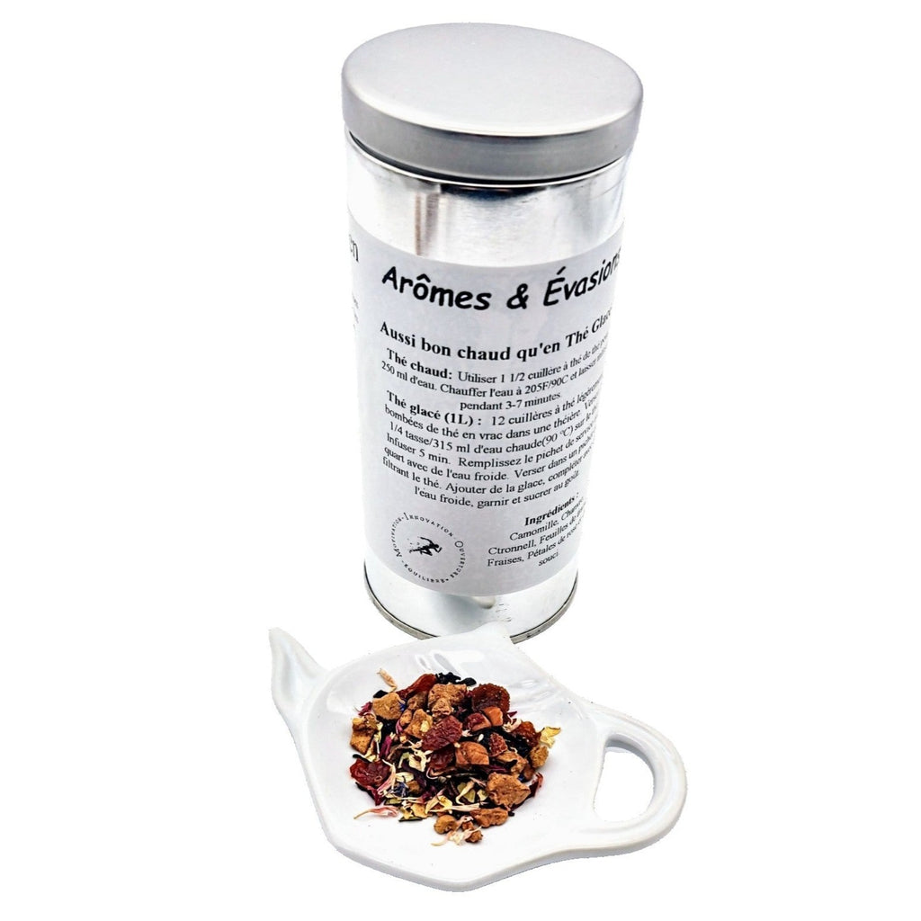 Herbal Tea -7 Chakras -Loose Tea Herbal Tea Aromes Evasions 