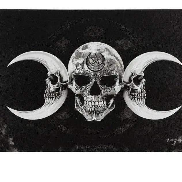 Home Decor -Canvas Plaque -Dark Goddess