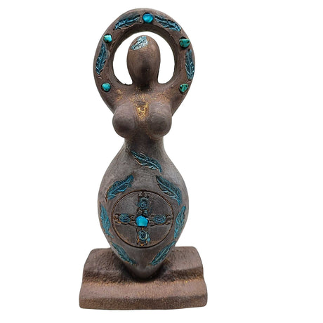 Home Decor -Gypsum Statue -Shaman Goddess