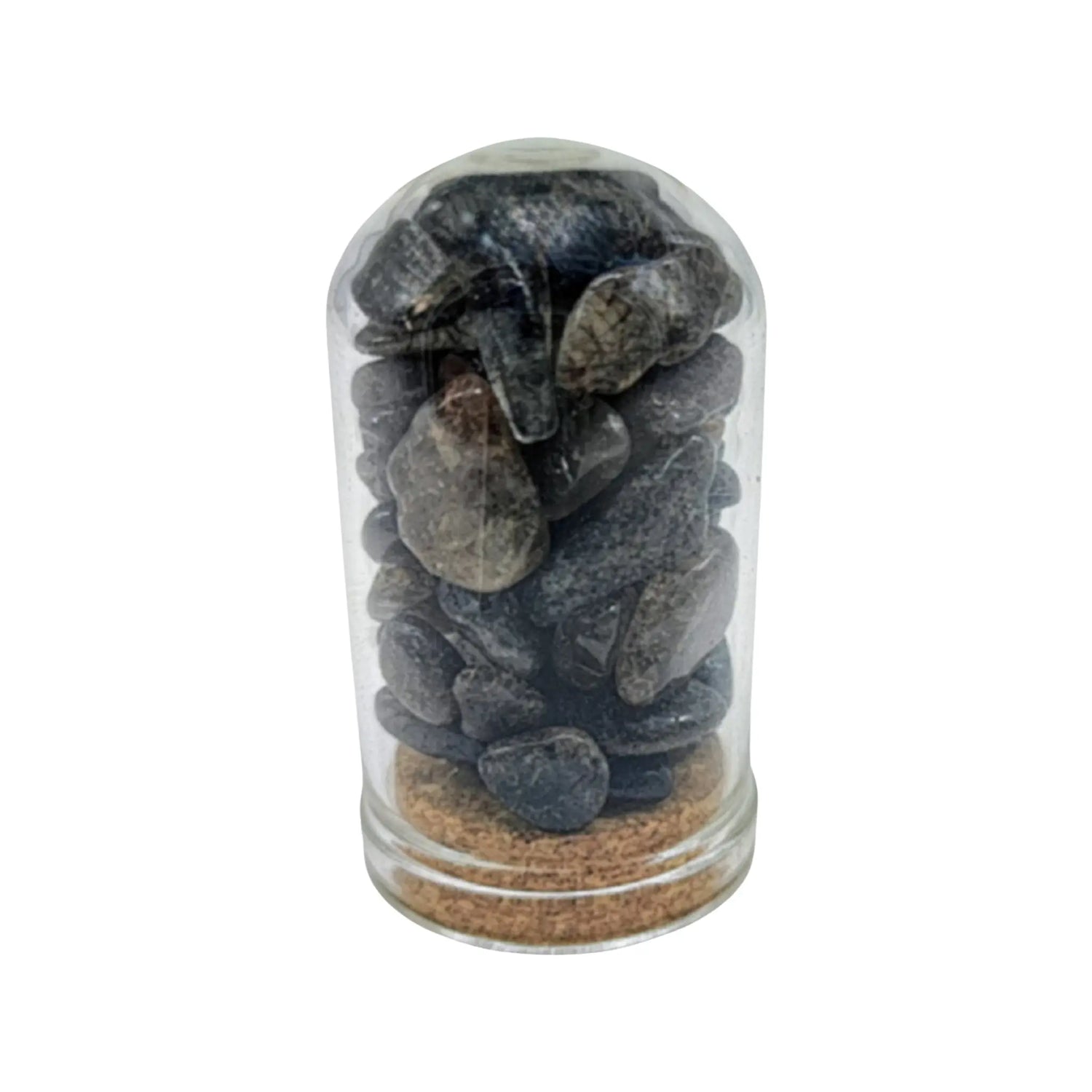 Home Decor -Small Decorative Bell -Black Crystal Quartz -15ml