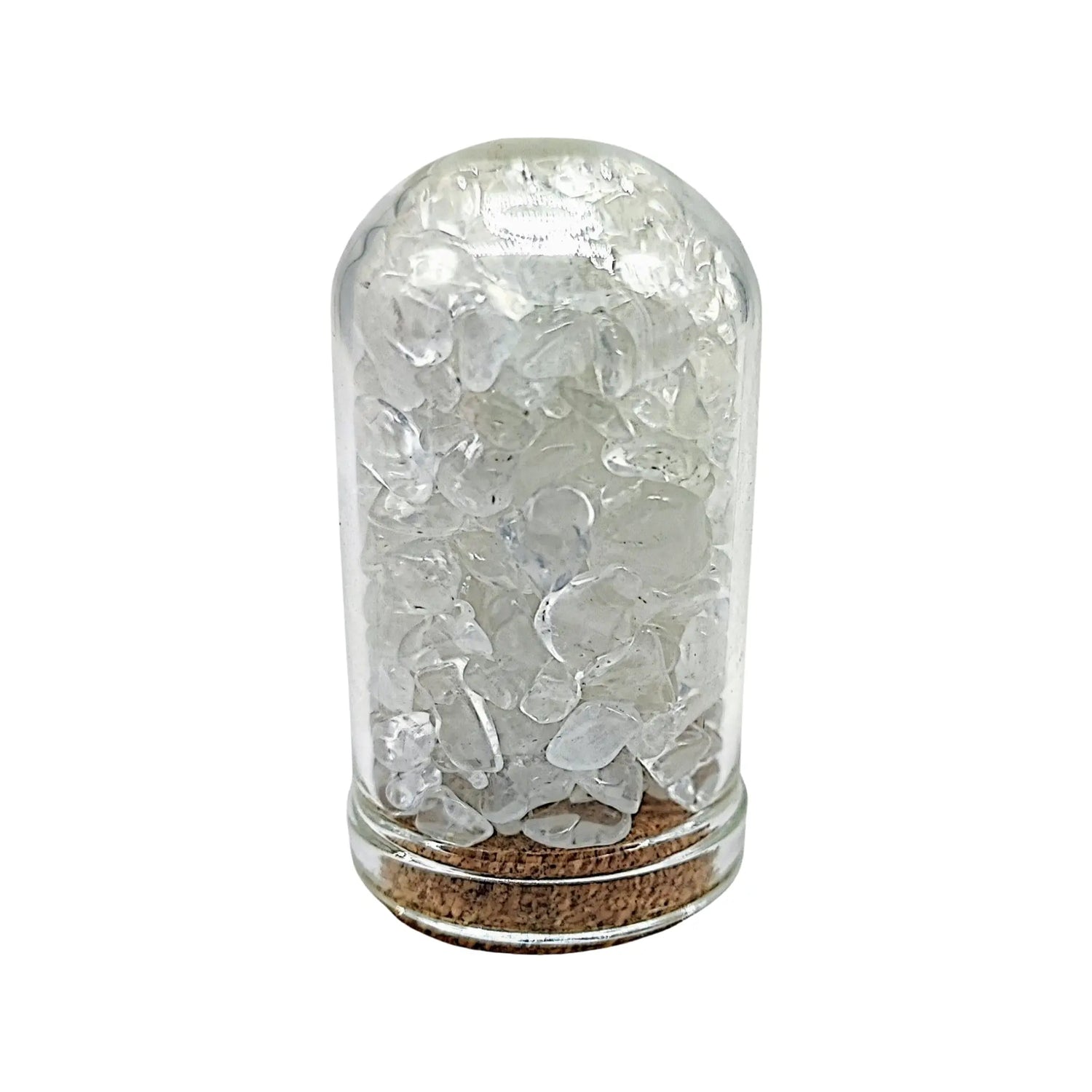 Home Decor -Small Decorative Bell -Clear Crystal Quartz -15ml