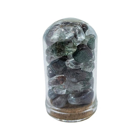 Home Decor -Small Decorative Bell -Green Phantom Quartz -15ml
