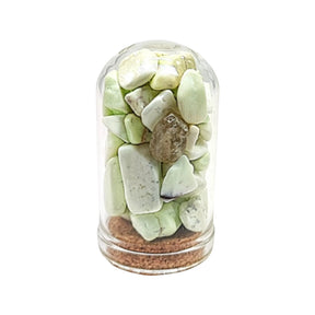 Home Decor -Small Decorative Bell -Lemon Chrysoprase -15ml