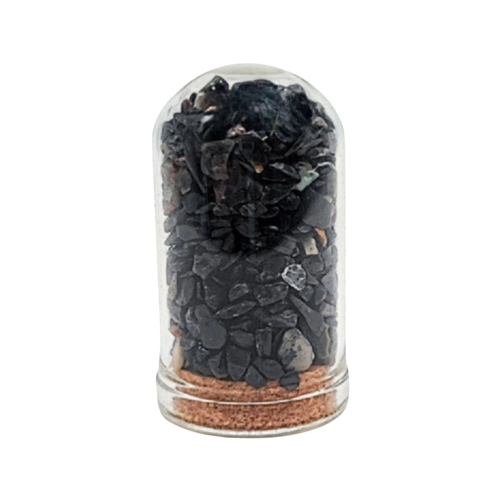 Home Decor -Small Decorative Bell -Onyx -15ml -Crystal Specimen -Aromes Evasions 