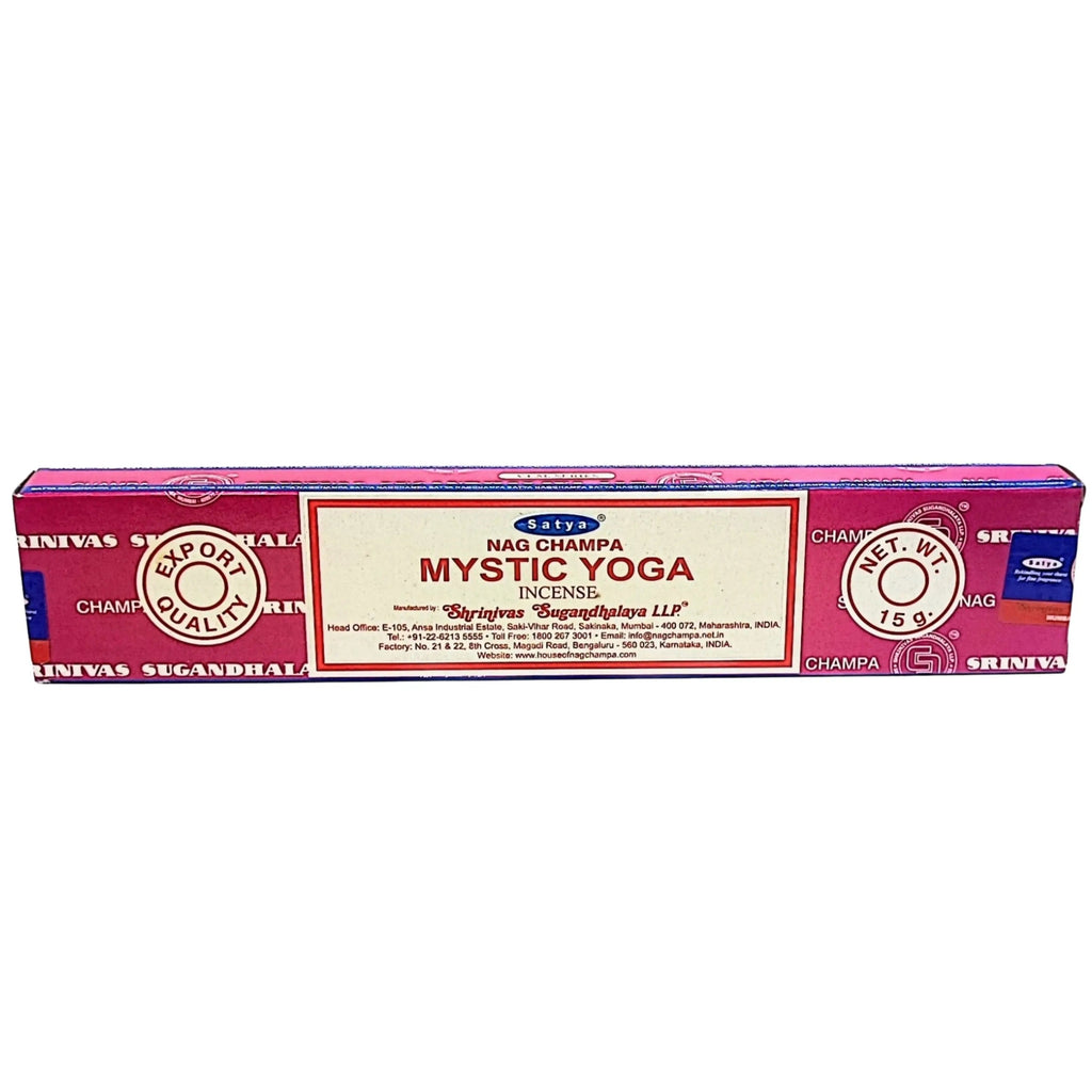 Incense Sticks -Satya -Mystic Yoga -Box of 15g