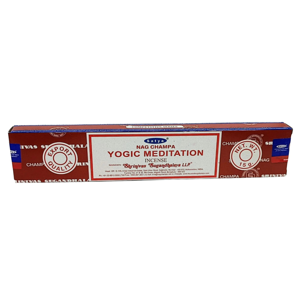 Incense Sticks -Satya -Yogic Meditation -Box of 15g