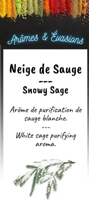 Incense Sticks - Snow Sage - Pack of 10