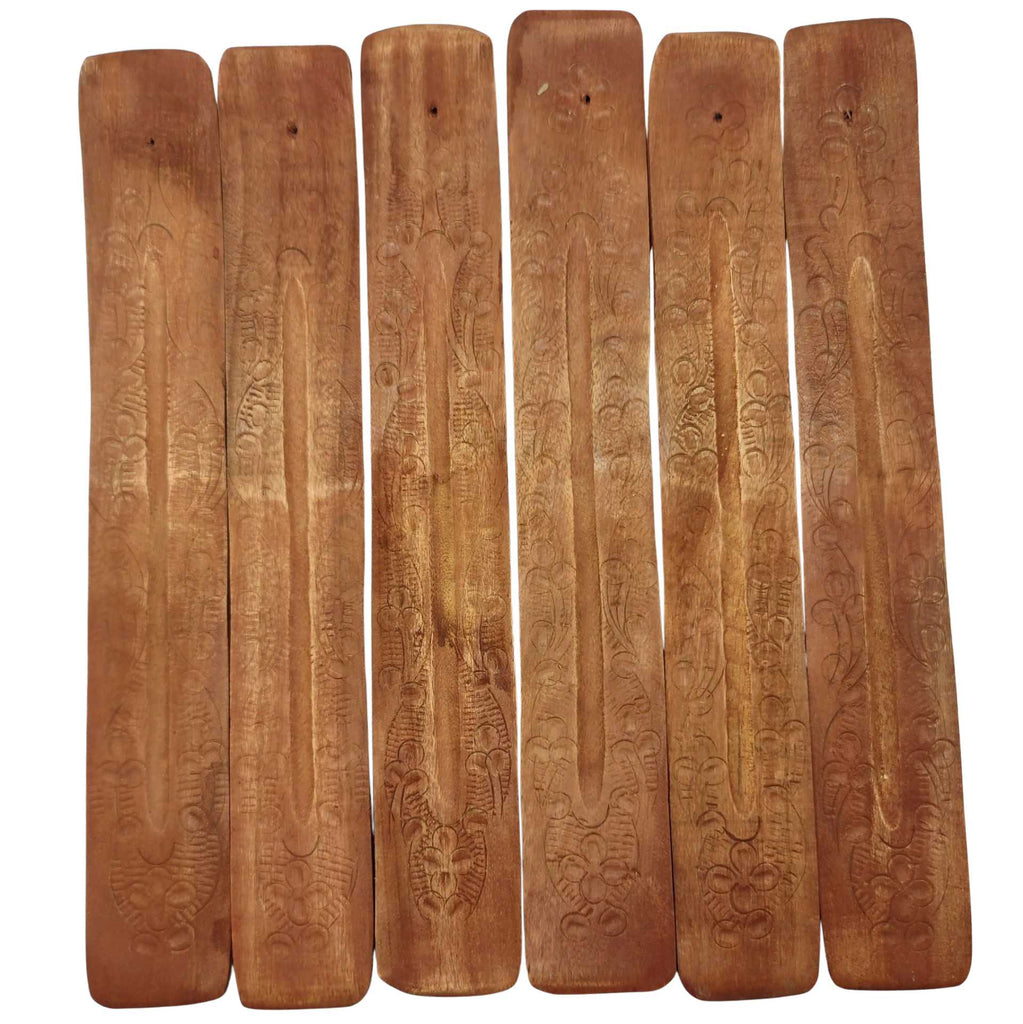 Incense Burner -Stick Holder -Carved Wood
