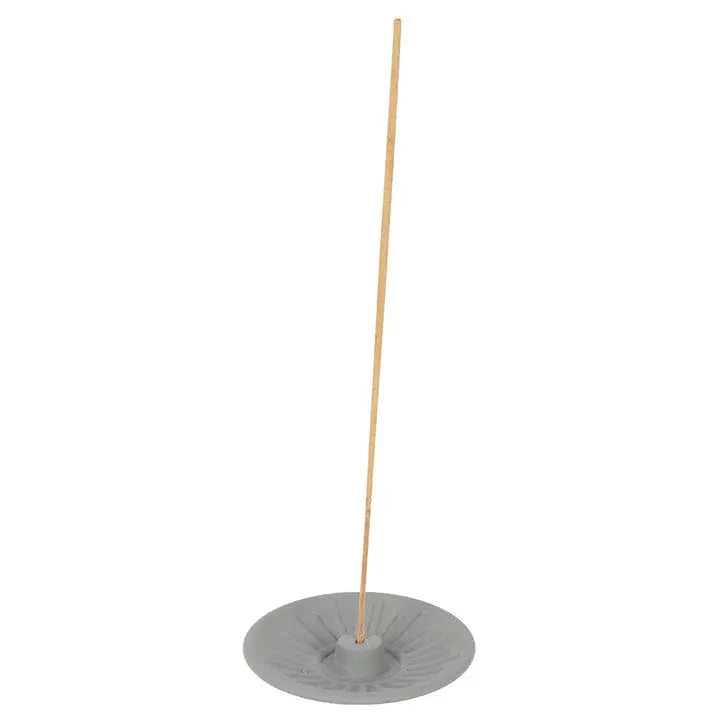 Incense Burner -Stick Holder -Terracotta -Grey Energy