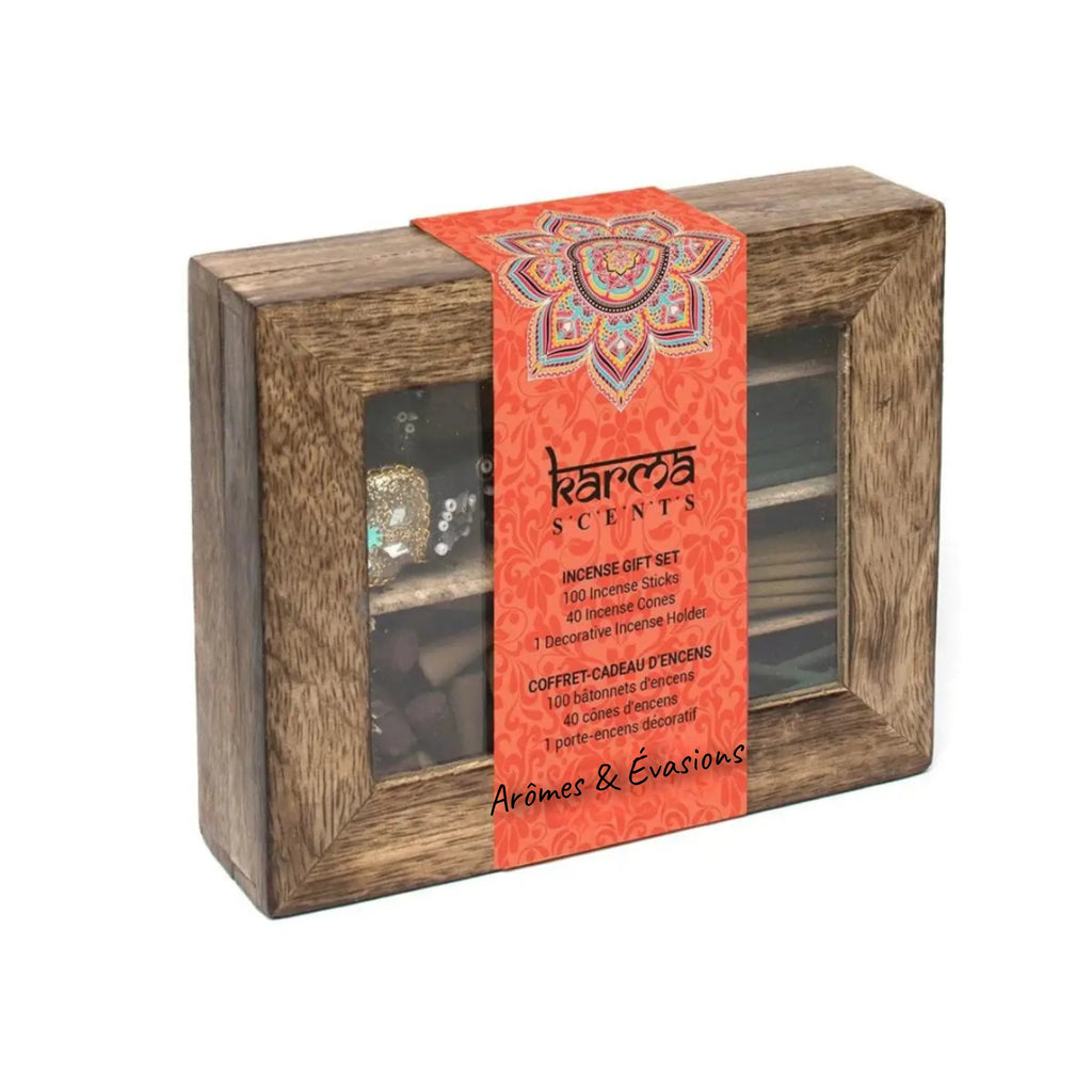 Incense Gift Set -Karma Scents -Incense Gift Set -Aromes Evasions 